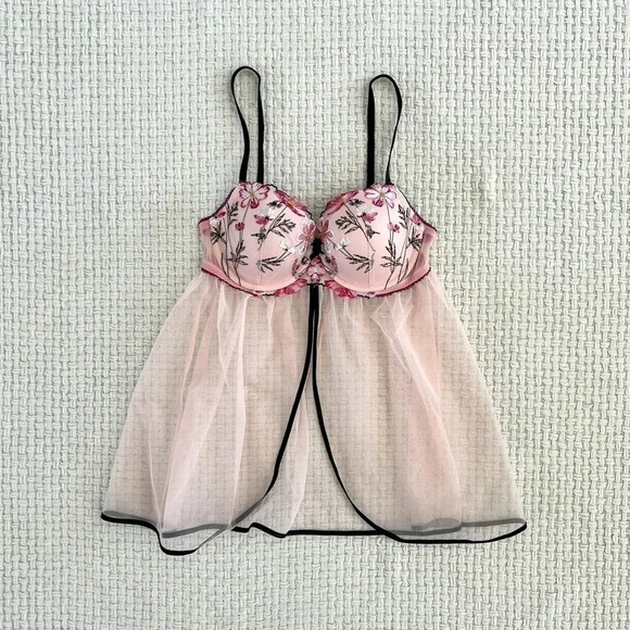 VICTORIA’S Secret Peekaboo Bustier Slip Tank Top - Picture 3 of 5